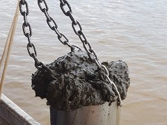 Muestreo de fondo en el río Amazonas - Loreto 2018